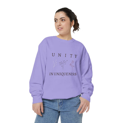 Unity in Uniqueness | Garment Dyed Sweatshirt