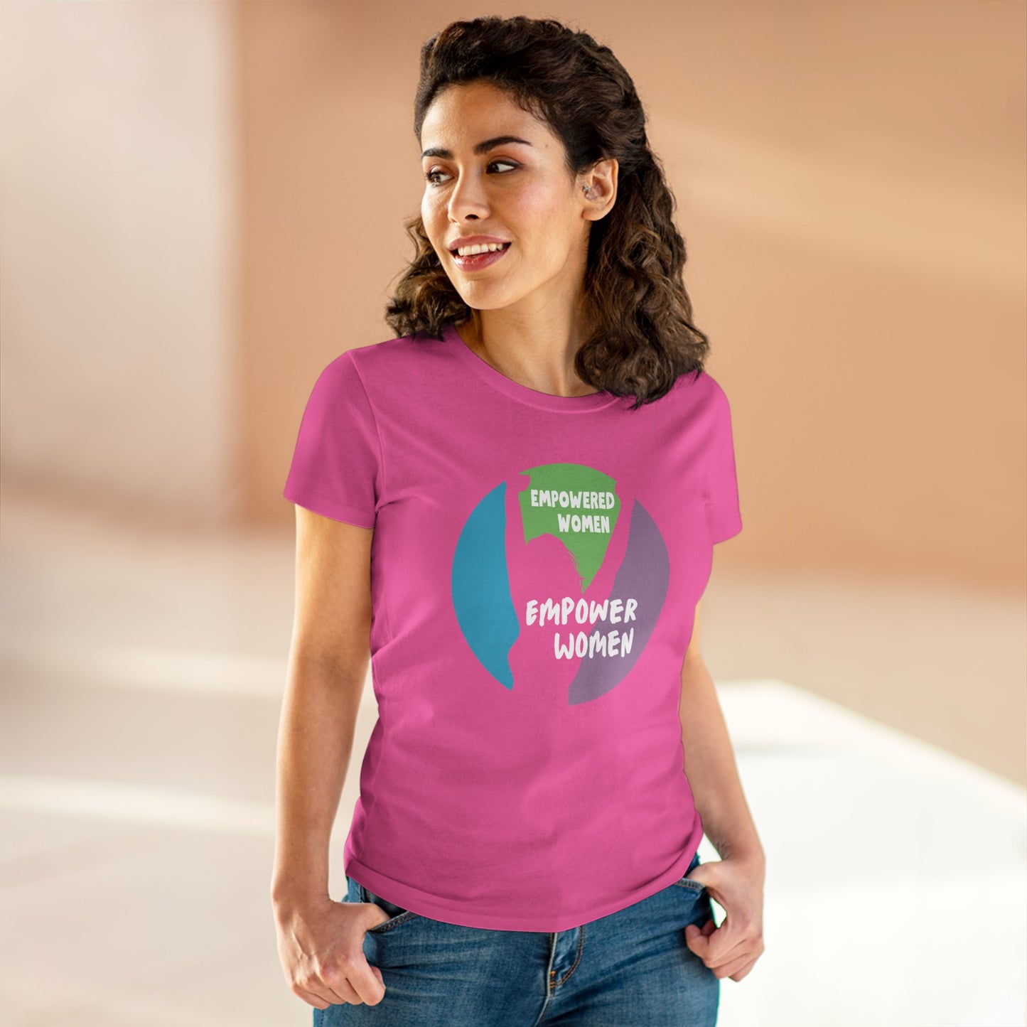 Empowered Women Empower Women | V1 | Women's Midweight Graphic Tee
