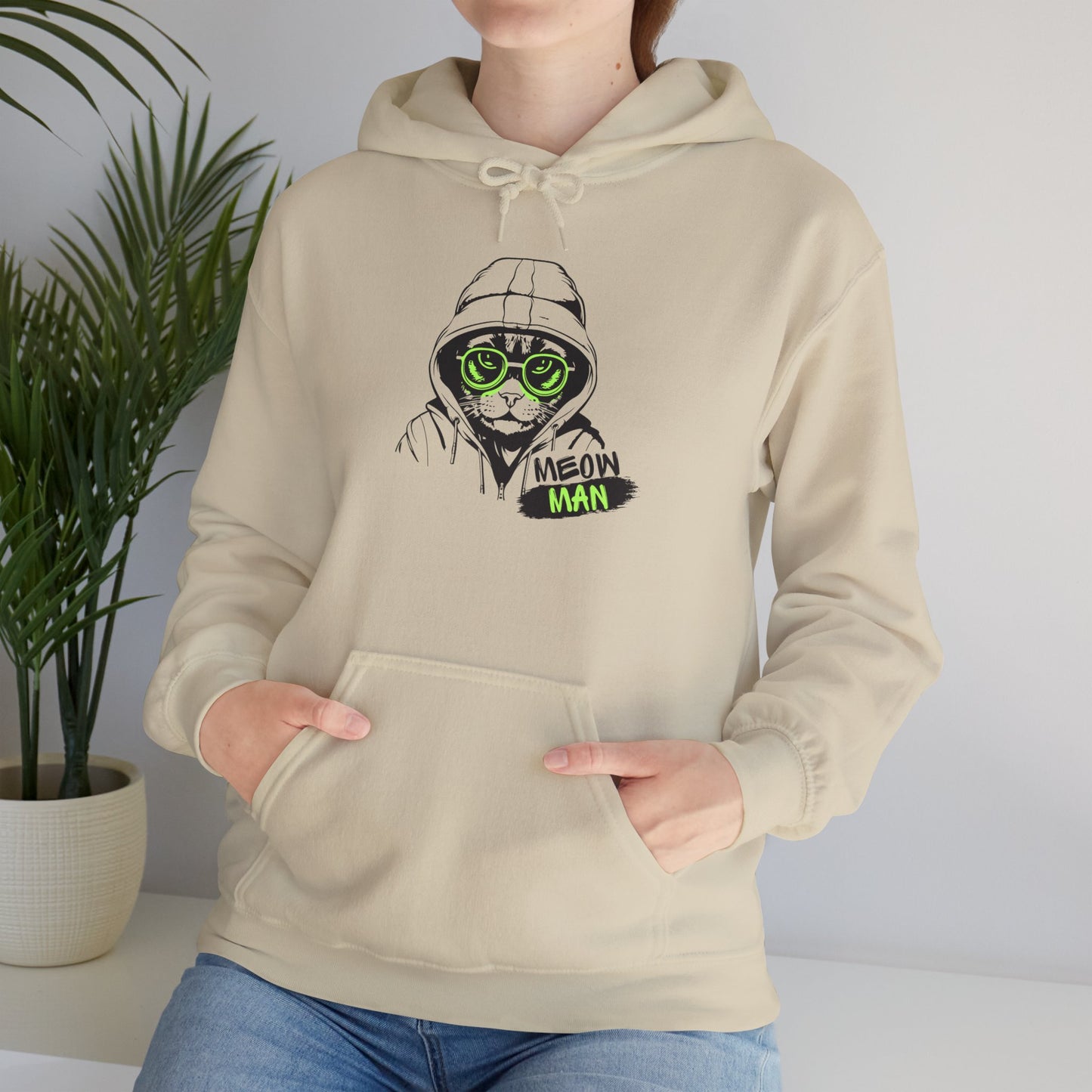 Meow Man - Hoodie