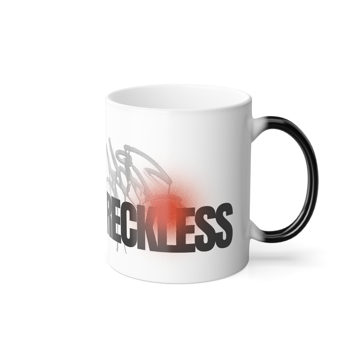 Reckless Color Morphing Mug 11oz - Heat Sensitive Changing Coffee Cup