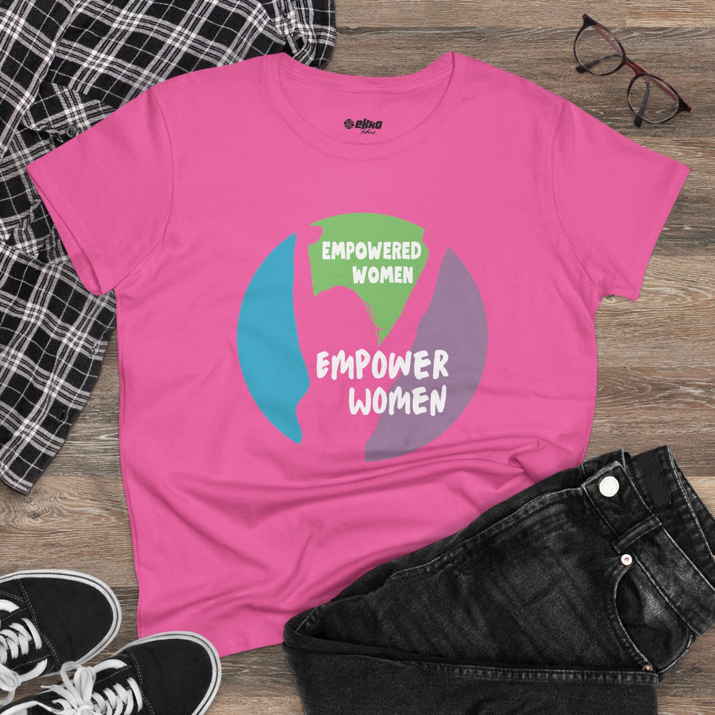 Empowered Women Empower Women | V1 | Women's Midweight Graphic Tee