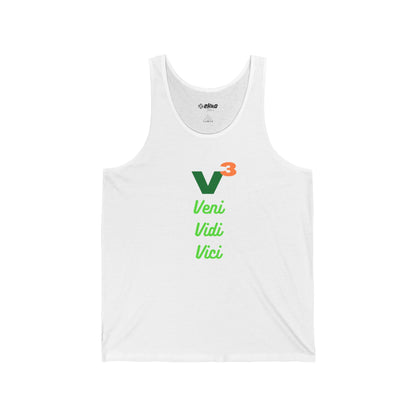 Veni, Vidi, Vici | V-Cubed | Unisex Tank