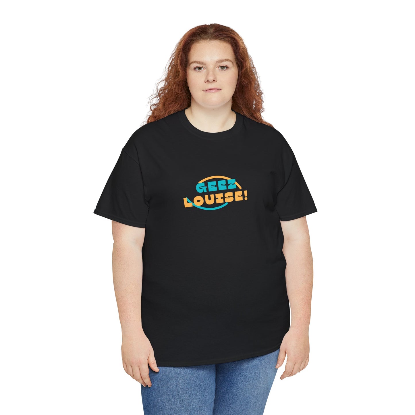 Geez Louise - Unisex Heavy Cotton Graphic Tee