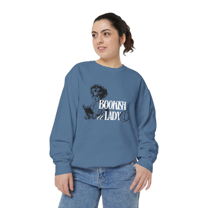 Bookish & A Lady | Garment Dyed Sweatshirt