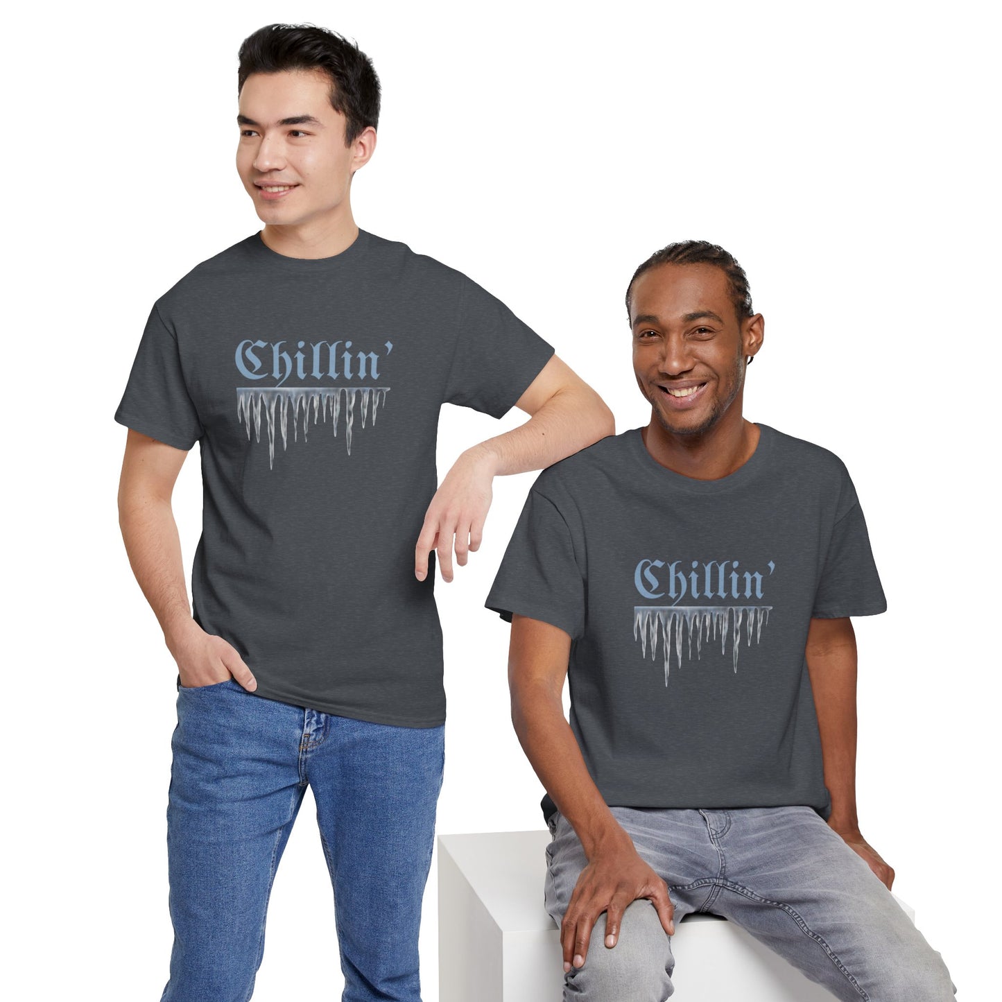 Chillin' | 80s Inspired | Unisex Heavy Cotton Graphic Tee