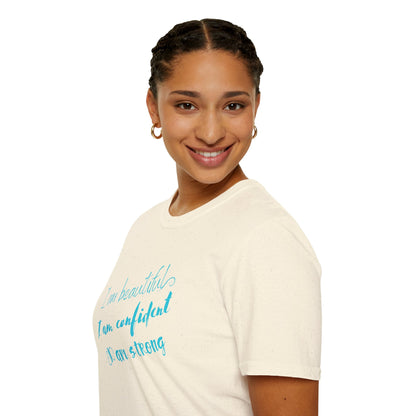 I Am Beautiful, Confident, Strong - Women's Graphic Tee