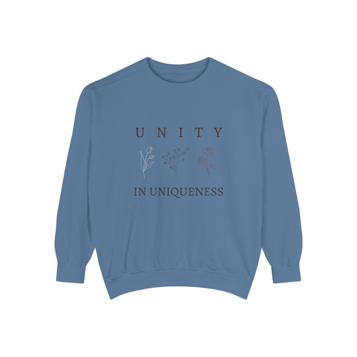 Unity in Uniqueness | Garment Dyed Sweatshirt