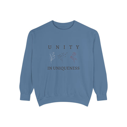 Unity in Uniqueness | Garment Dyed Sweatshirt
