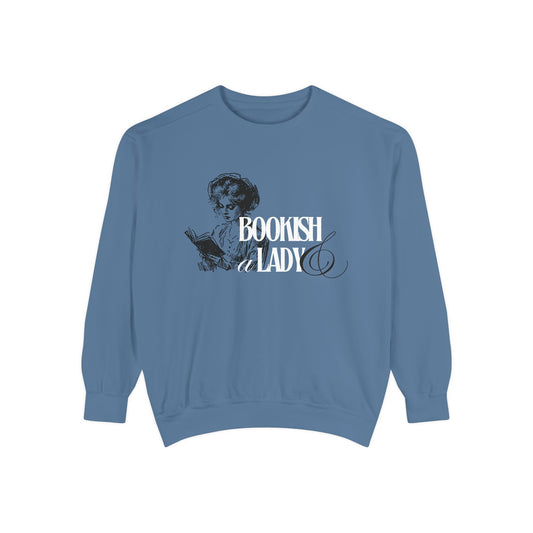 Bookish & A Lady | Garment Dyed Sweatshirt
