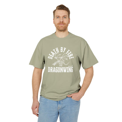 Death By Fire & Dragonwing | Unisex Heavy Faded Tee