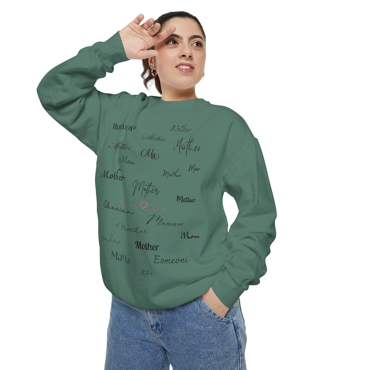 Mom Mother Madre | Garment Dyed Sweatshirt