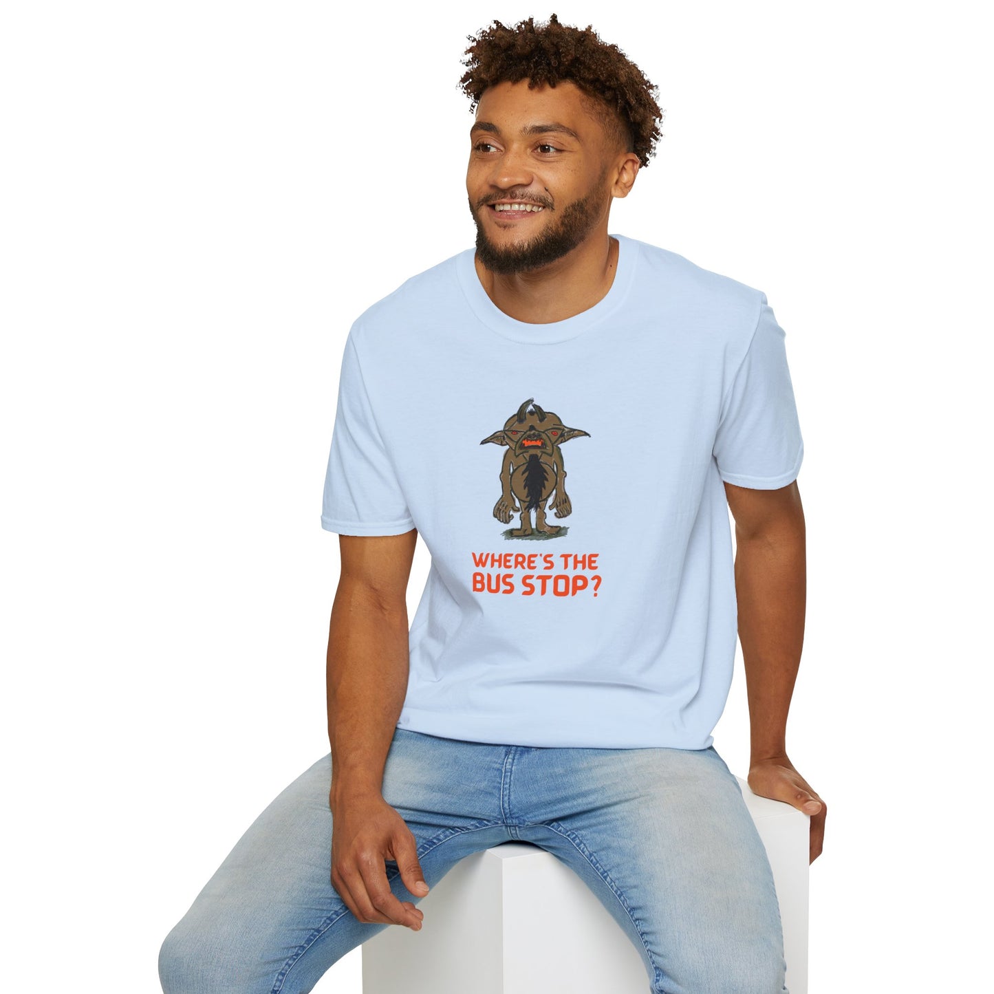 Bus Stop Gremlin - Unisex Graphic Tee