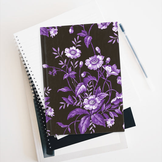 Purple & White - Journal - Blank