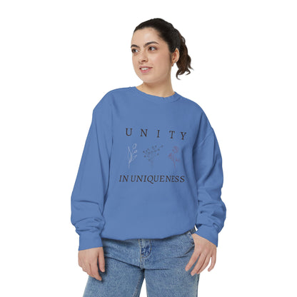 Unity in Uniqueness | Garment Dyed Sweatshirt