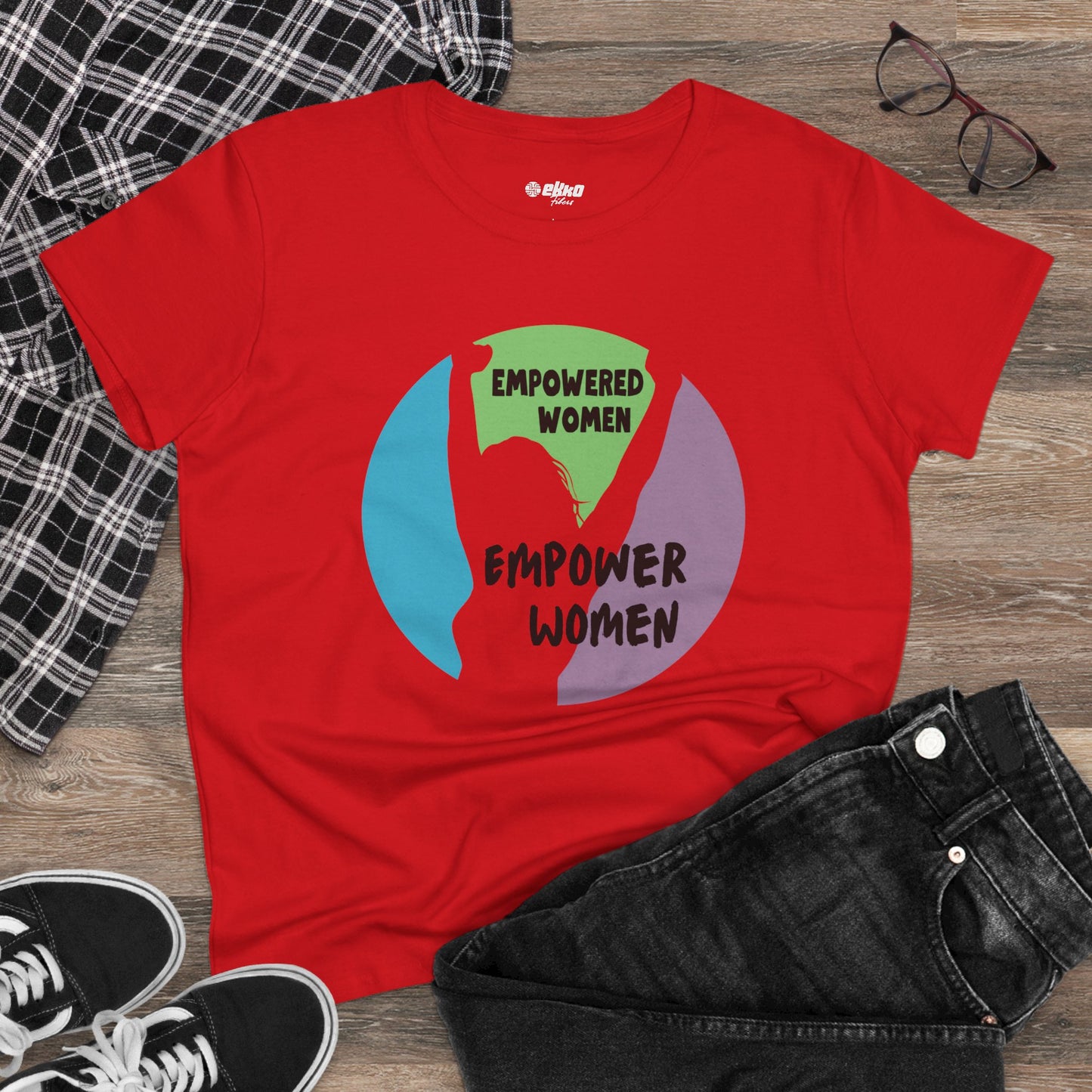 Empowered Women Empower Women | V1 | Women's Midweight Graphic Tee