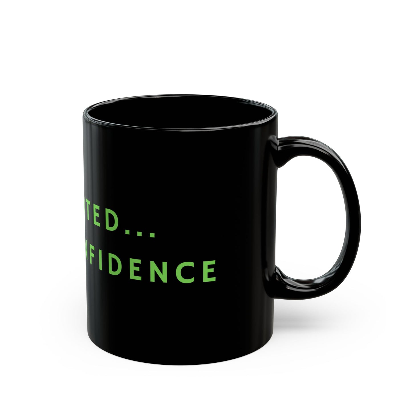 I Voted | Black Ceramic Mug | 11 oz