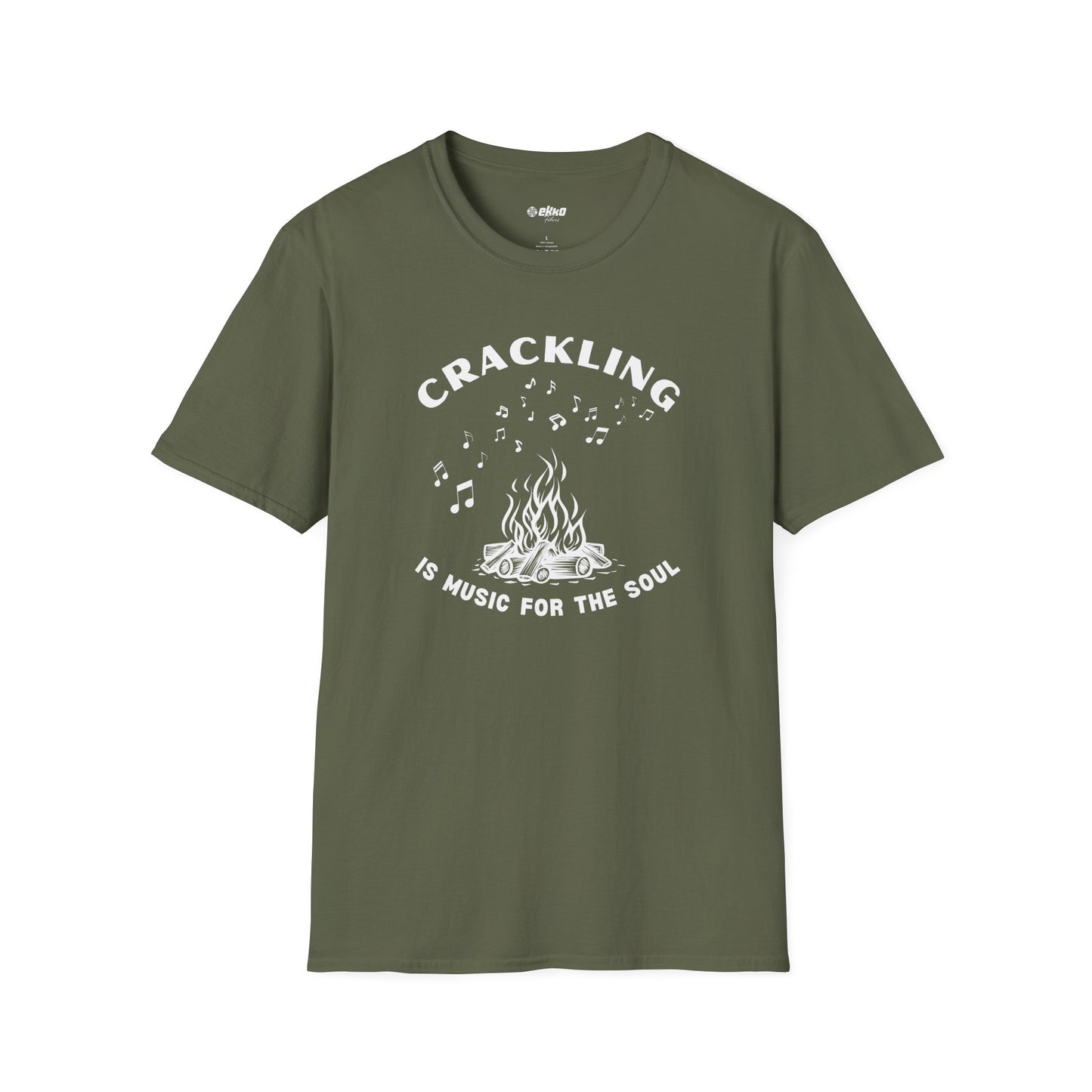 Crackling is Music for the Soul | Unisex Graphic Tee