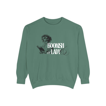 Bookish & A Lady | Garment Dyed Sweatshirt