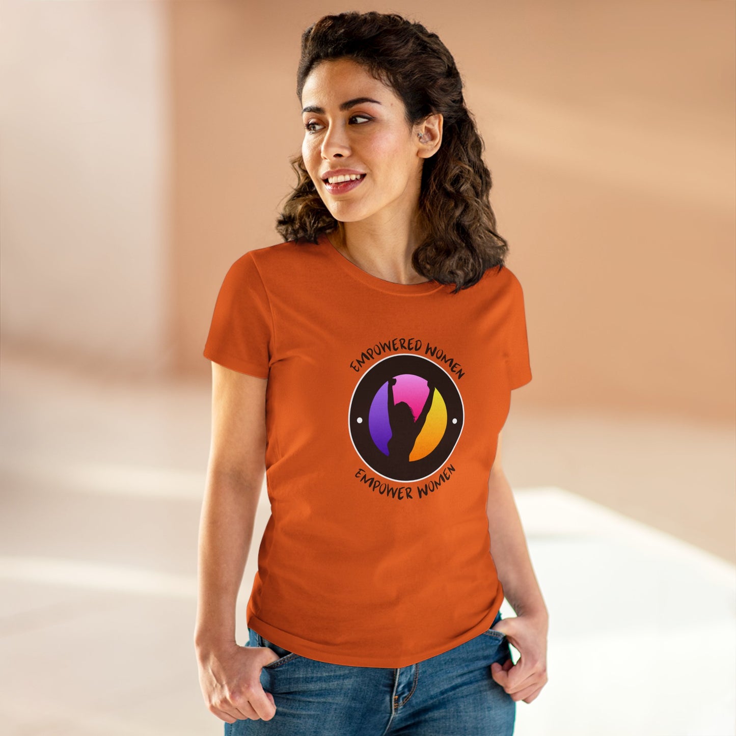 Empowered Women Empower Women | V3 | Women's Midweight Graphic Tee