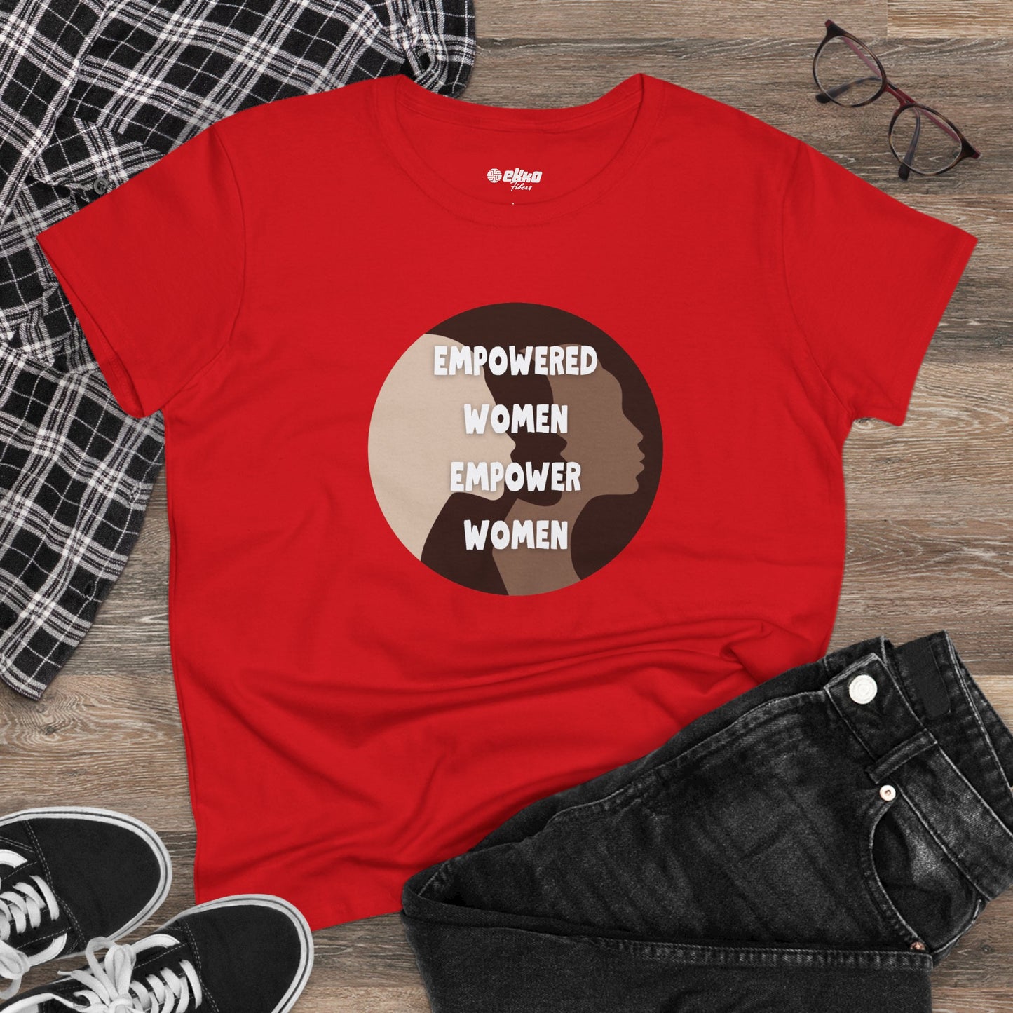 Empowered Women Empower Women | V2 | Women's Midweight Graphic Tee