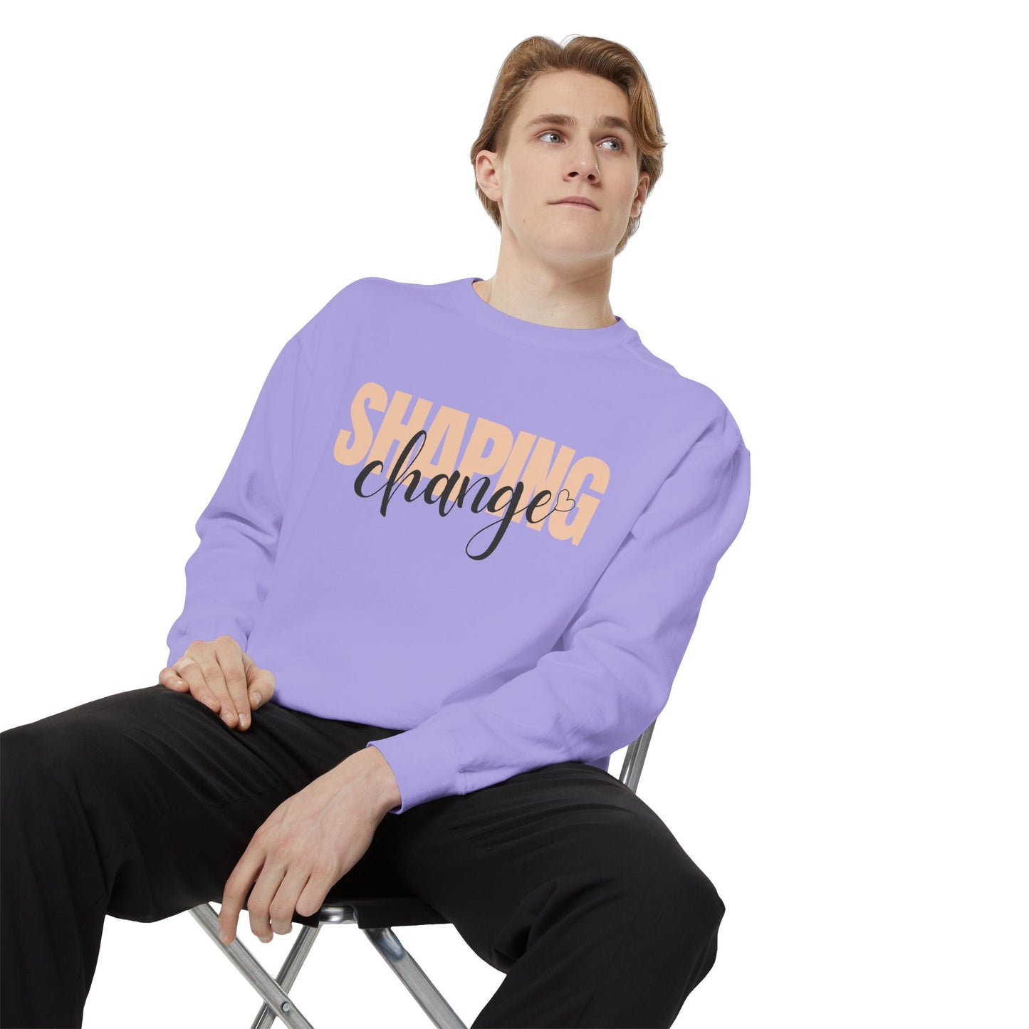 Shaping Change | Garment Dyed Sweatshirt