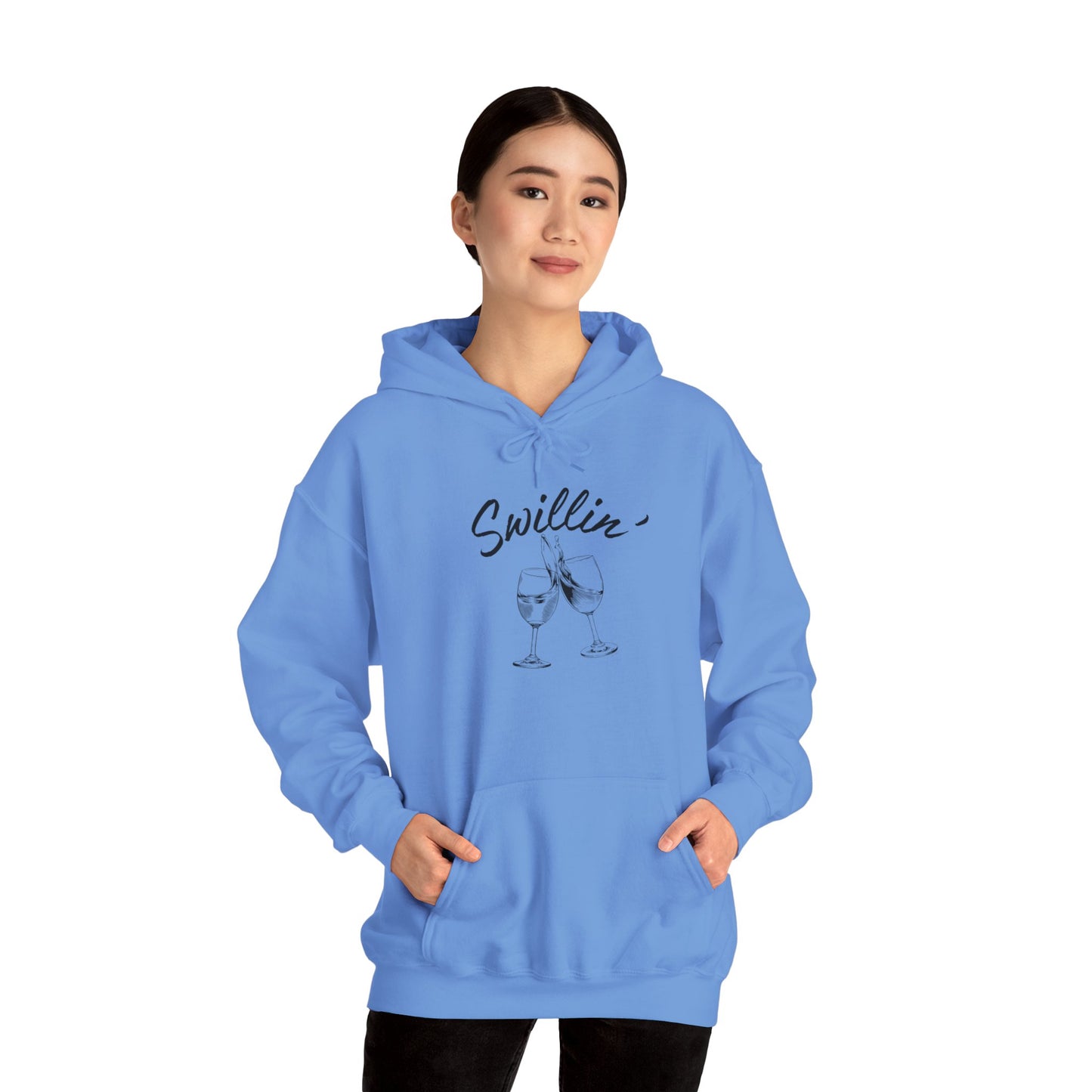 Swillin' Wine - Hoodie