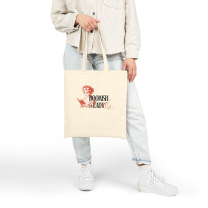 Bookish & A Lady | Cotton Canvas Tote Bag