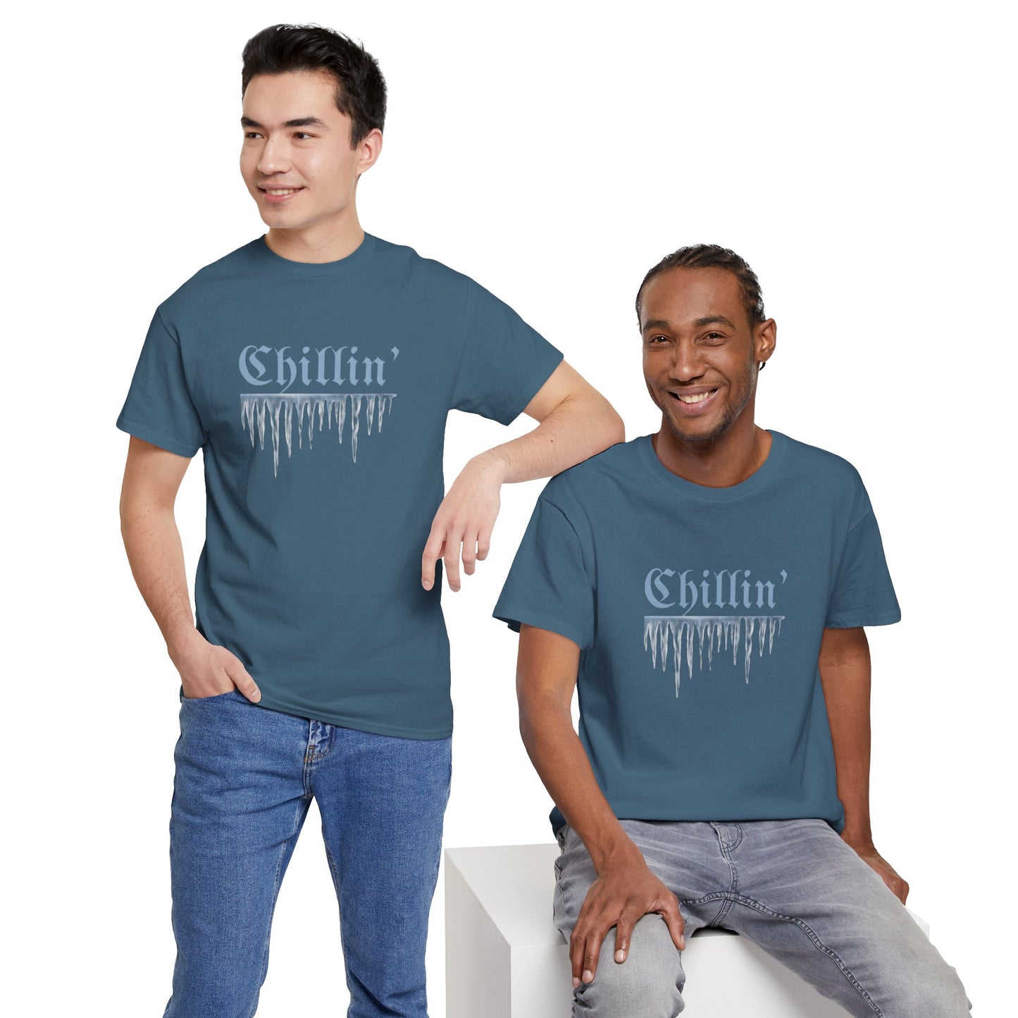 Chillin' | 80s Inspired | Unisex Heavy Cotton Graphic Tee