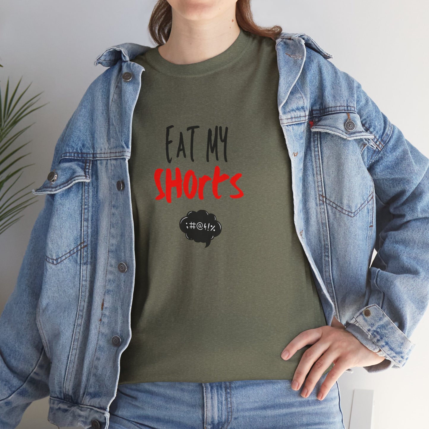 Eat My Shorts - Unisex Heavy Cotton Graphic Tee