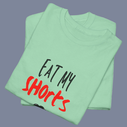 Eat My Shorts | 80s Inspired | Unisex Heavy Cotton Graphic Tee