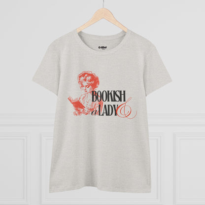 Bookish & A Lady | Women's MIdweight Graphic Tee