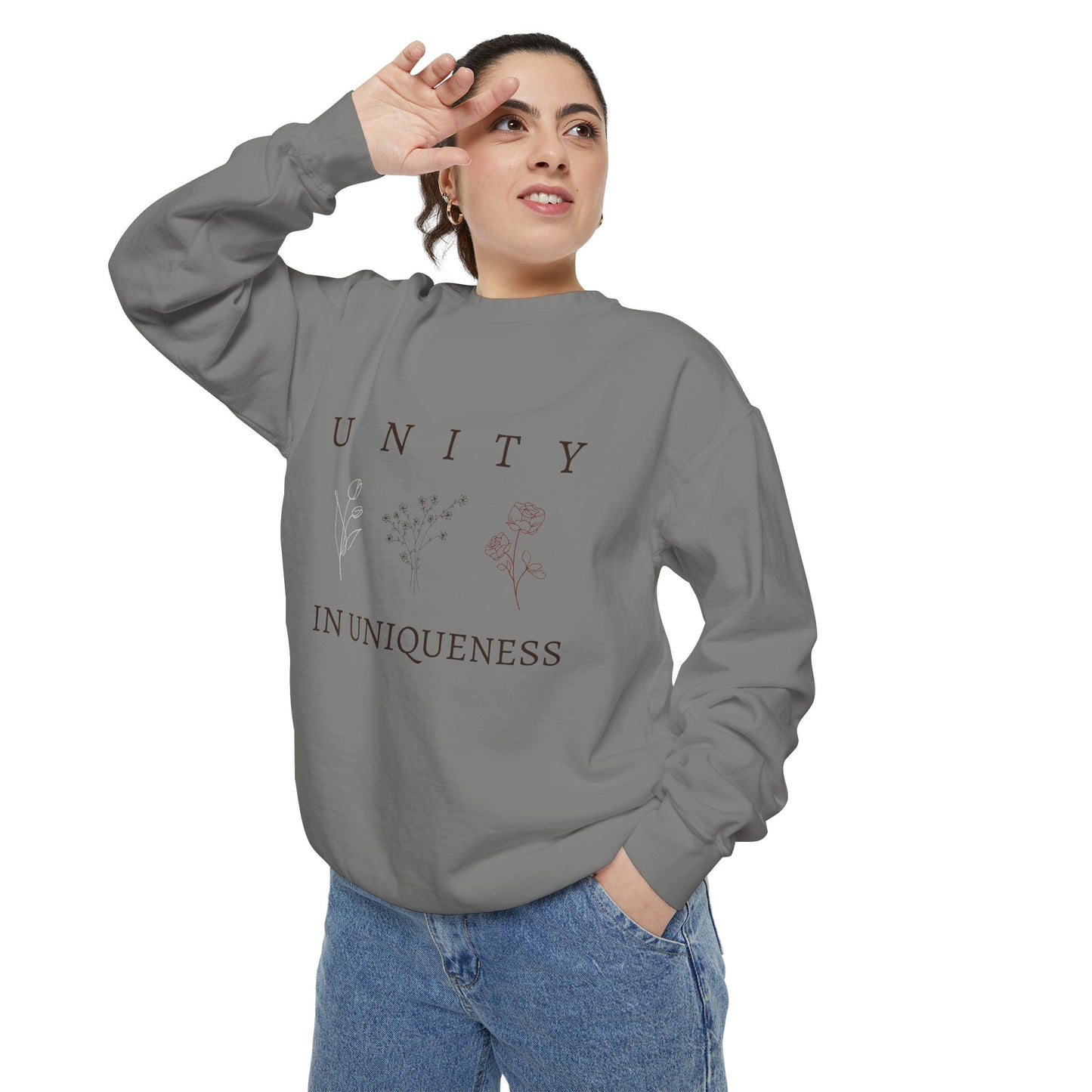 Unity in Uniqueness | Garment Dyed Sweatshirt