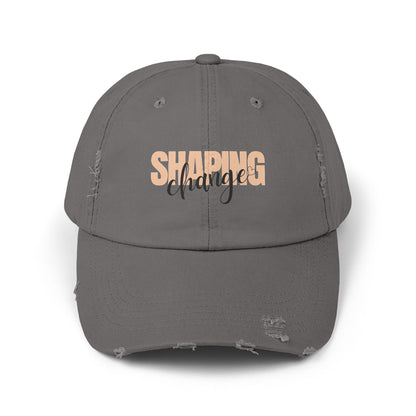 Shaping Change | Unisex Distressed Cap