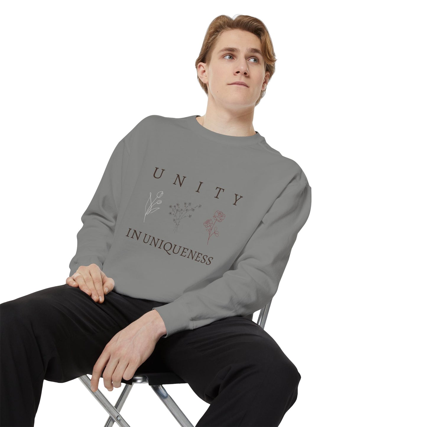 Unity in Uniqueness | Garment Dyed Sweatshirt