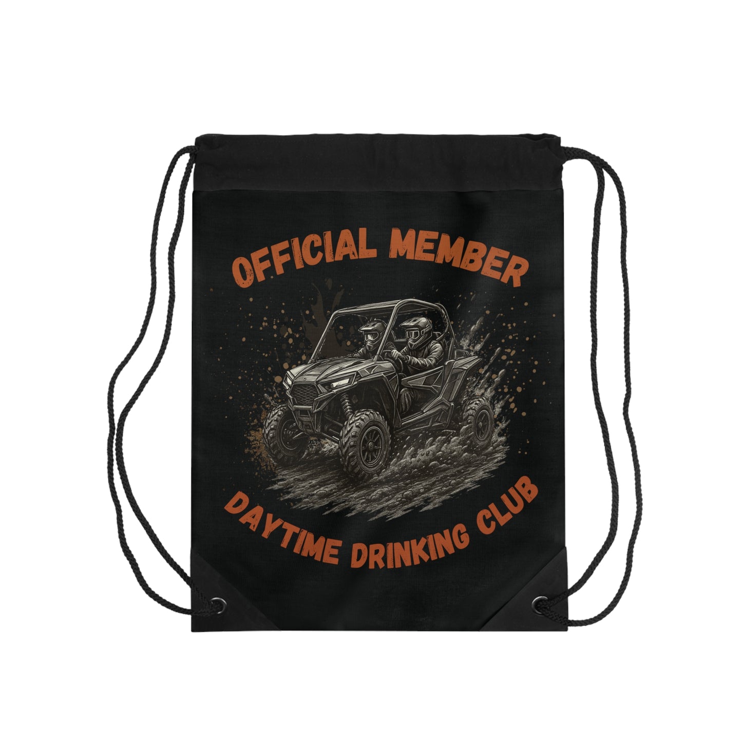 VIP Daytime Drinking Club | Side-by-Side Image | Drawstring Bag