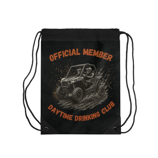 VIP Daytime Drinking Club | Side-by-Side Image | Drawstring Bag