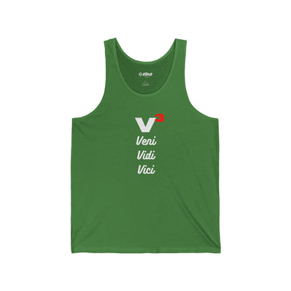 Veni, Vidi, Vici | V-Cubed | Unisex Tank