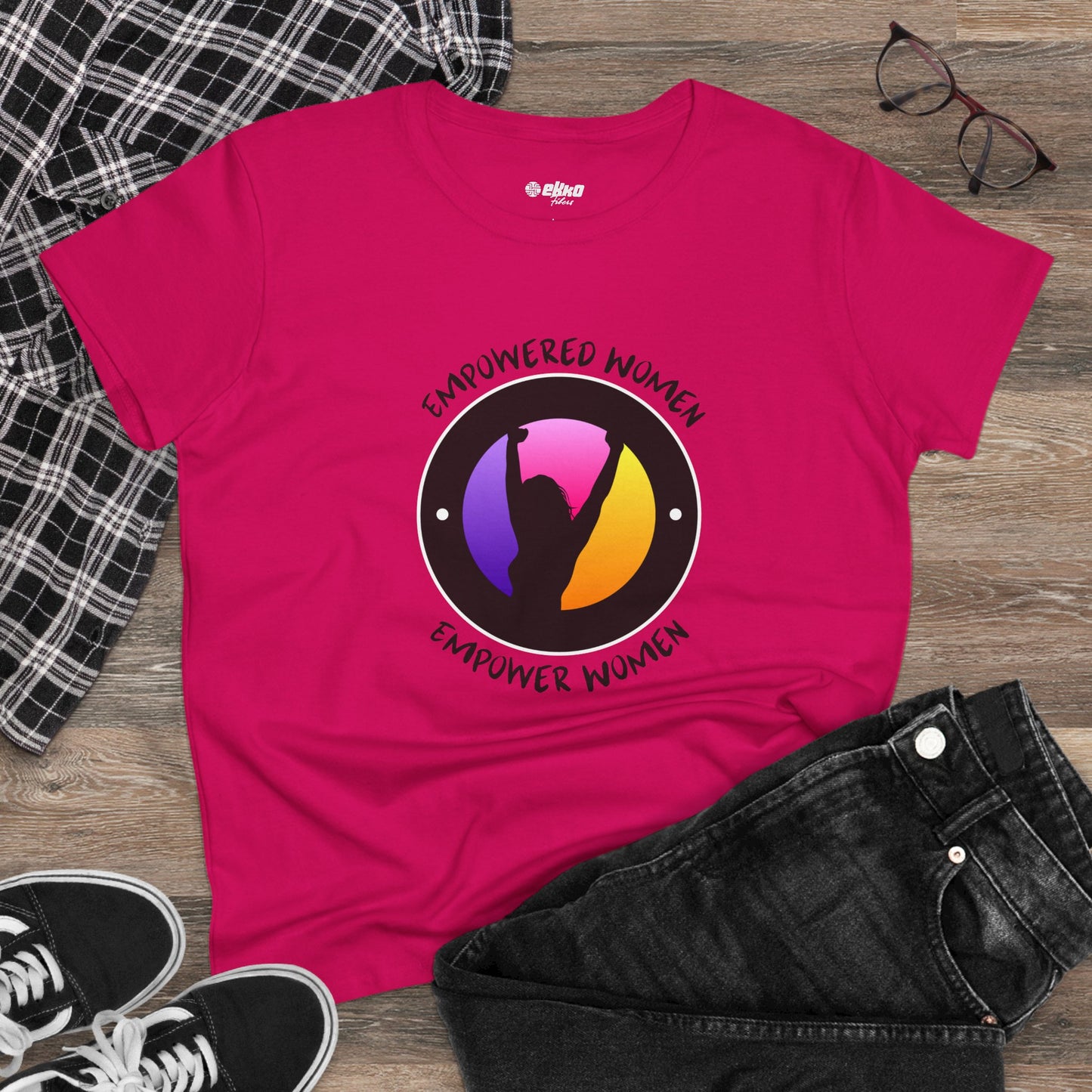 Empowered Women Empower Women | V3 | Women's Midweight Graphic Tee