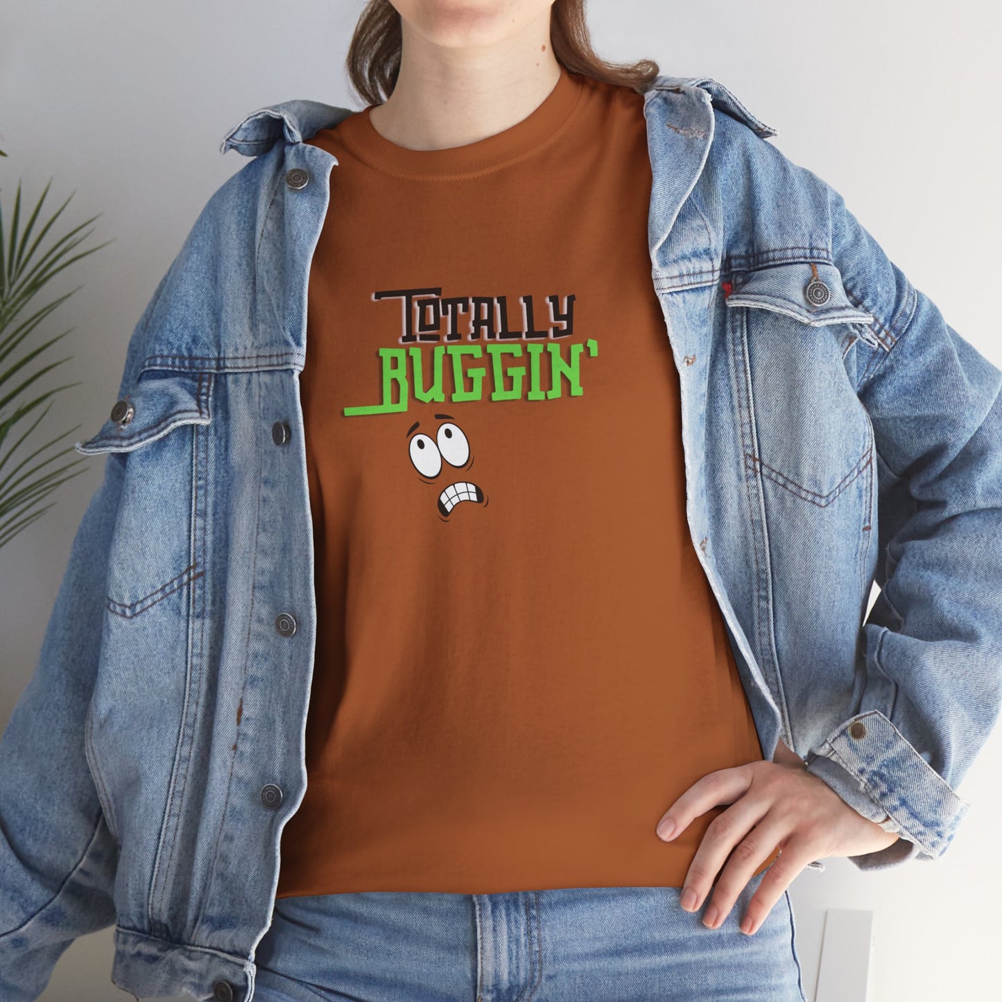 Totally Buggin - Unisex Heavy Cotton Graphic Tee