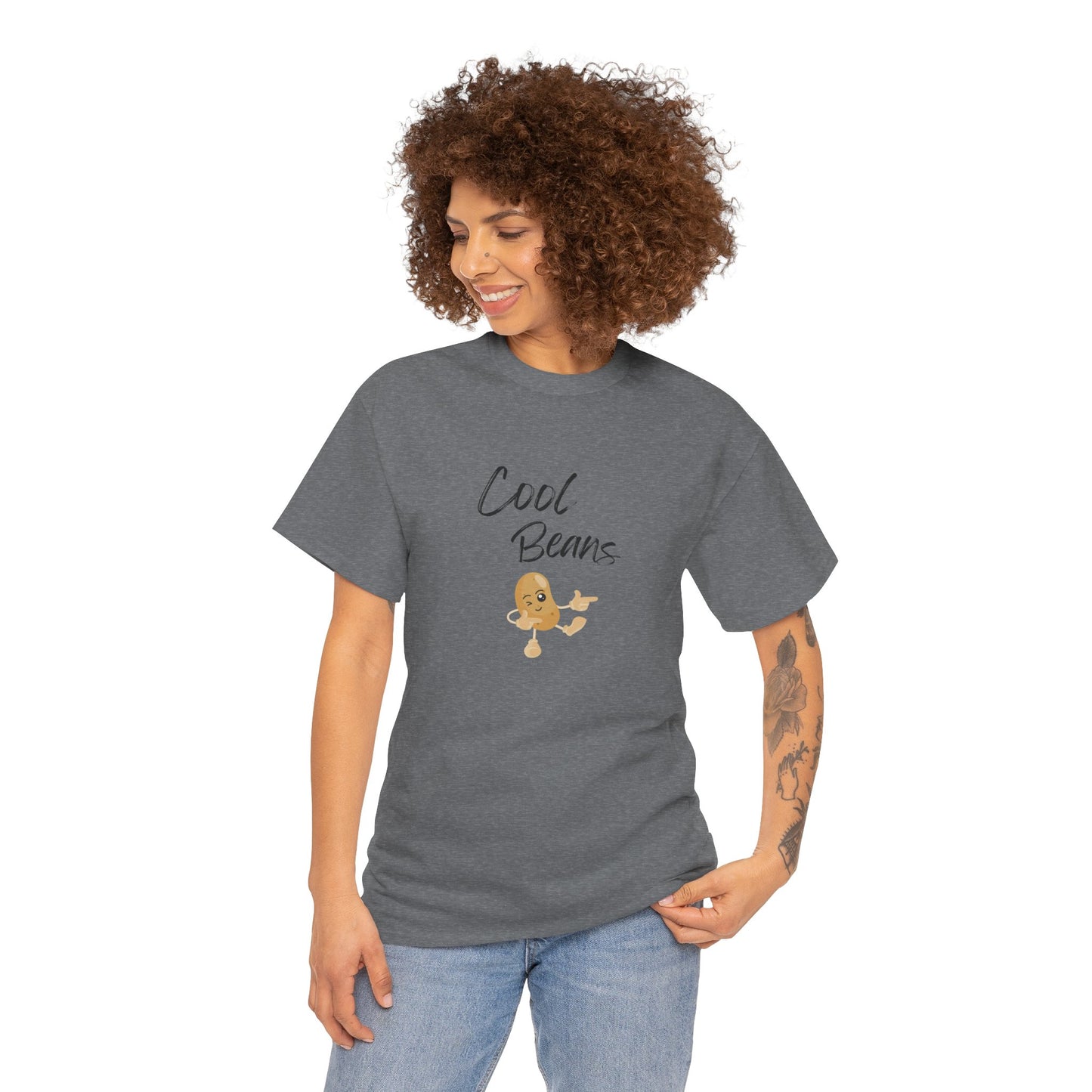 Cool Beans - Unisex Heavy Cotton Graphic Tee