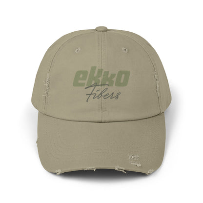 Ekko Fibers | Unisex Distressed Cap