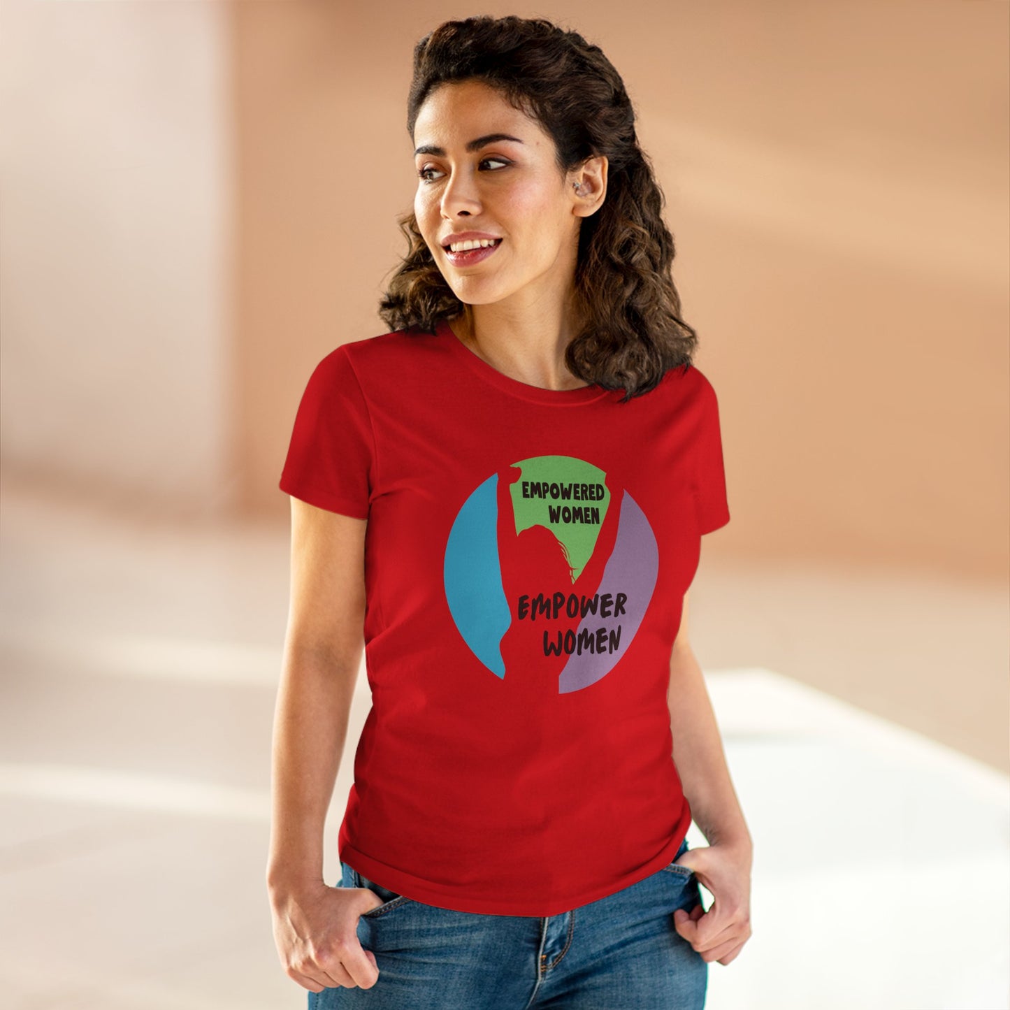 Empowered Women Empower Women | V1 | Women's Midweight Graphic Tee