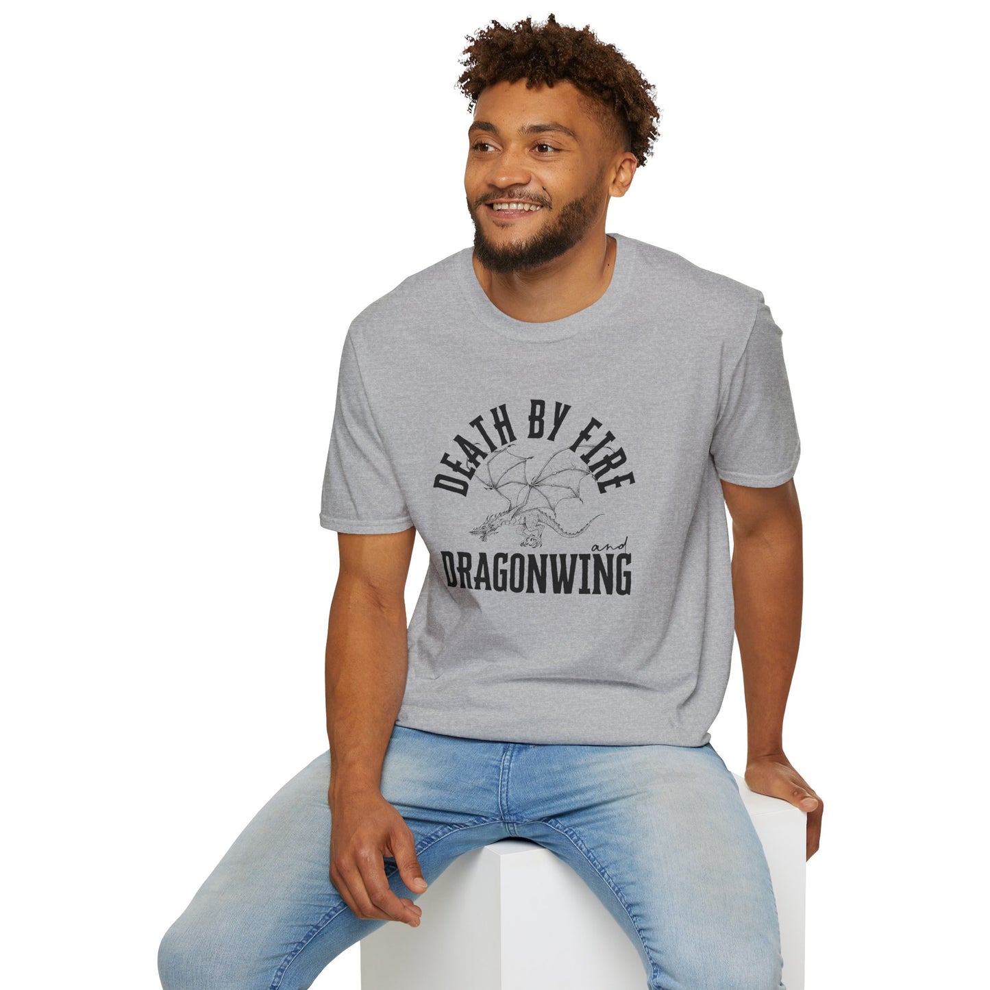 Death By Fire & Dragonwing | Unisex Graphic Tee