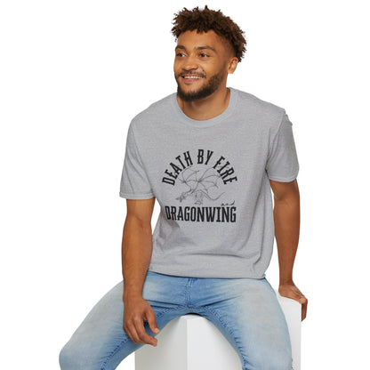 Death By Fire & Dragonwing | Unisex Graphic Tee