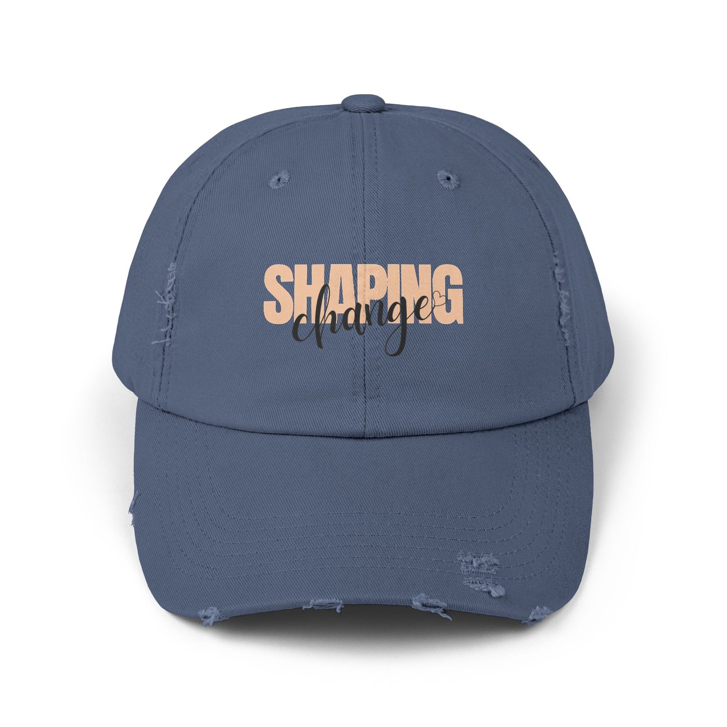 Shaping Change | Unisex Distressed Cap