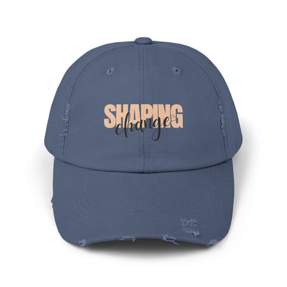 Shaping Change | Unisex Distressed Cap