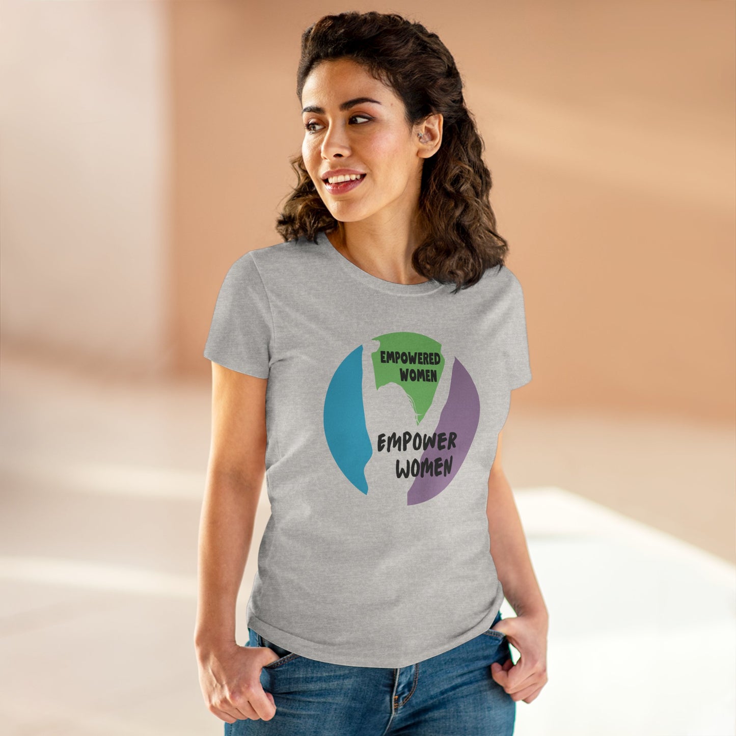 Empowered Women Empower Women | V1 | Women's Midweight Graphic Tee