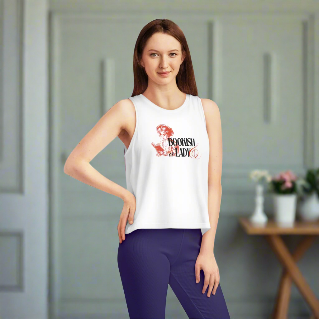 Bookish & a Lady - Women's Dancer Cropped Tank Top