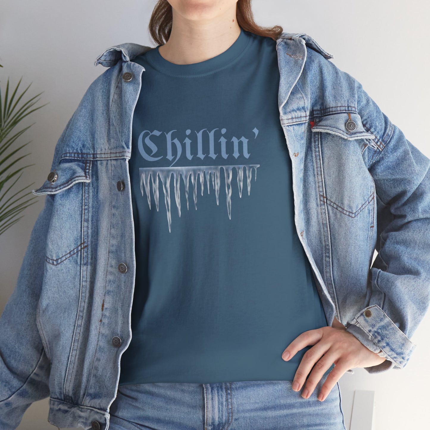 Chillin' | 80s Inspired | Unisex Heavy Cotton Graphic Tee