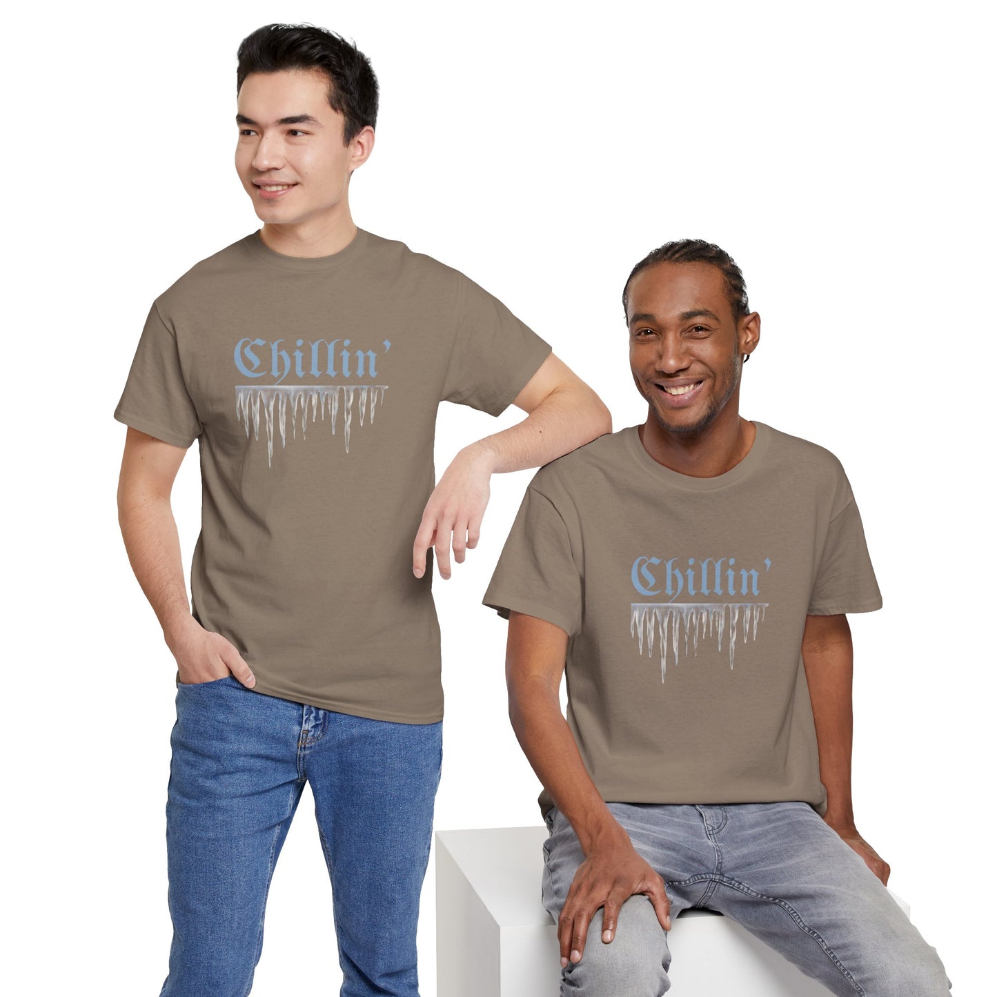 Chillin' | 80s Inspired | Unisex Heavy Cotton Graphic Tee